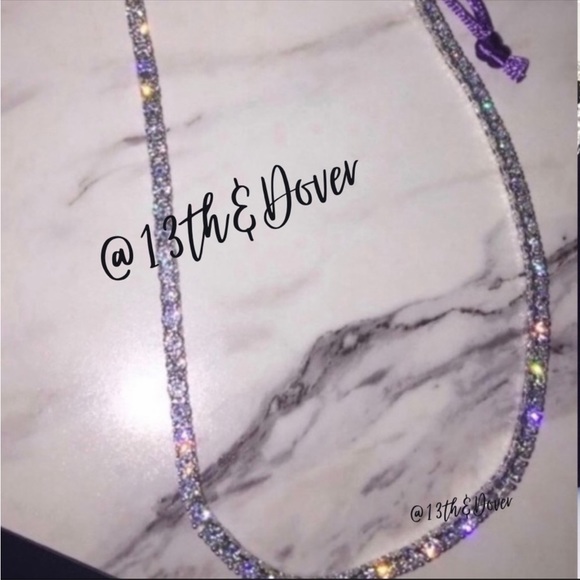 18k 42ct Tennis Necklace - Picture 5 of 11